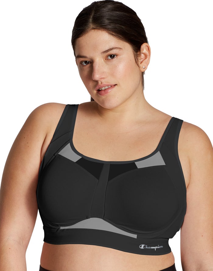 Sujetador Deportivo Champion Mujer - Plus Motion Control Underwire ( Negras ) 9713086-UO